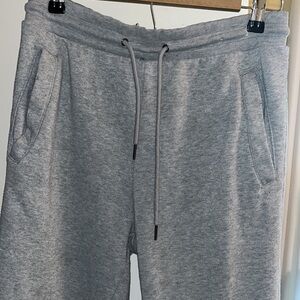 grey sweatpants